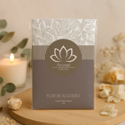 Sachê Perfumado Flor de Algodão