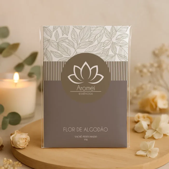 Sachê Perfumado Flor de Algodão