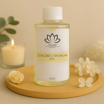 Refil Difusor e Home Spray Gengibre e Baunilha