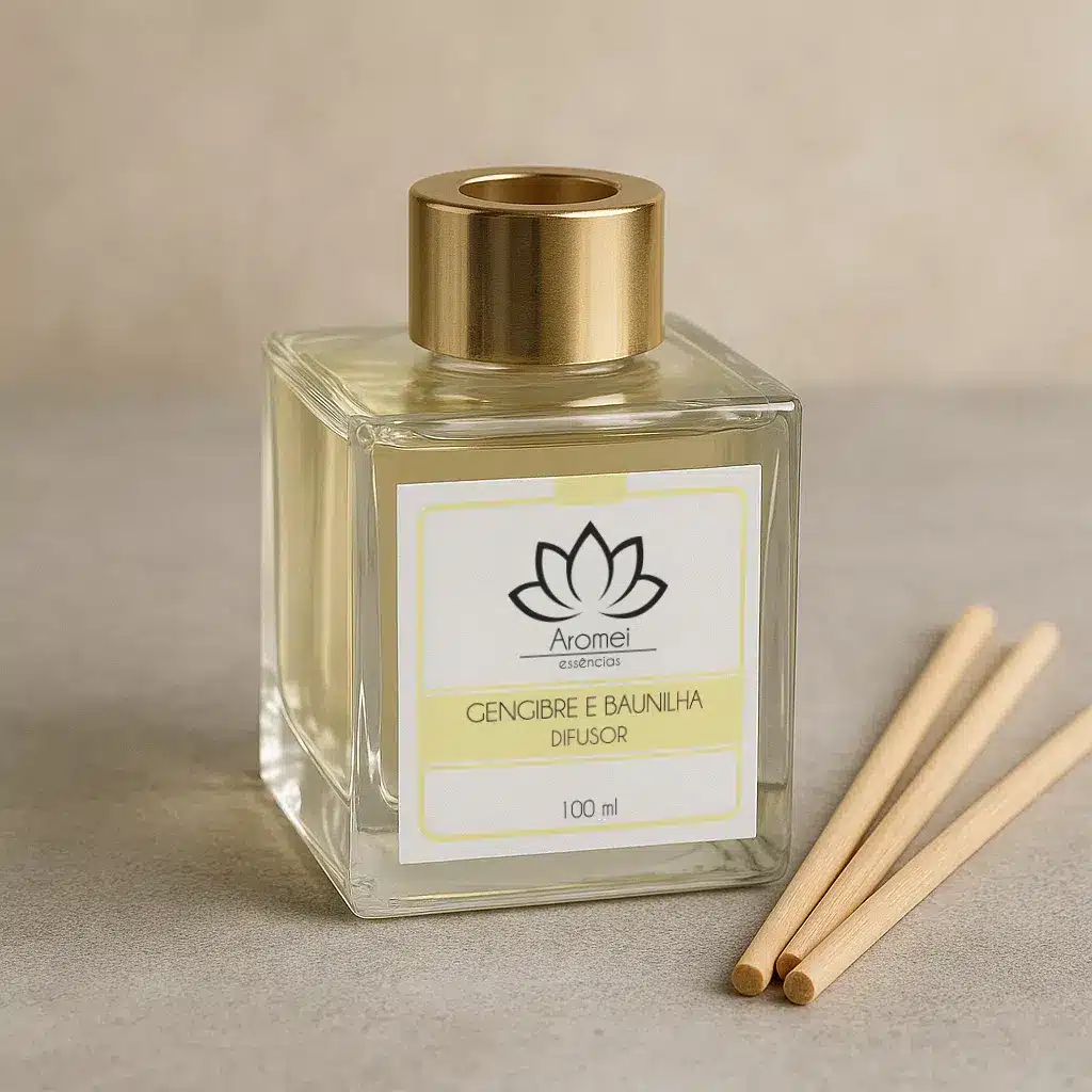 Difusor Gengibre e Baunilha Difusor Gengibre e Baunilha